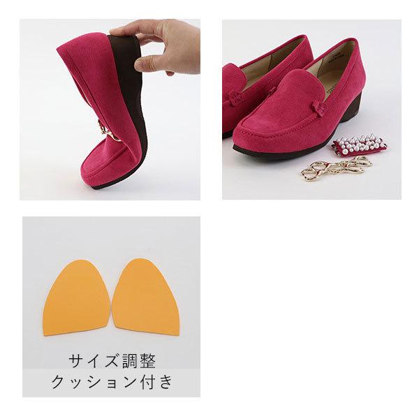 ローファー レディース  クロールバリエ 履きやすい  レディース 3E幅 甲高 幅広 外反母趾  ゆったり 楽 3WAY 軽量 靴 洗える No.274236※返品・交換不可 | COULEUR VARIE | 07