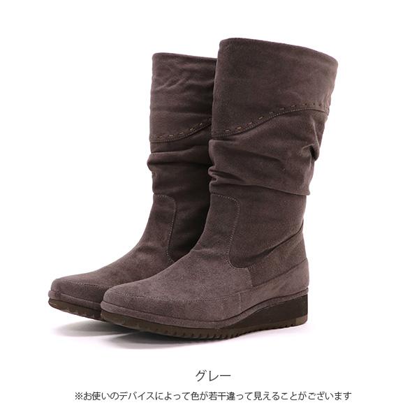 ハーフブーツ 軽量 3E 幅広 甲高 甲深 外反母趾 内反小趾 歩きやすい 柔らかい 大きいサイズ 274282 クロールバリエ セール ※交換返品不可 | COULEUR VARIE | 05