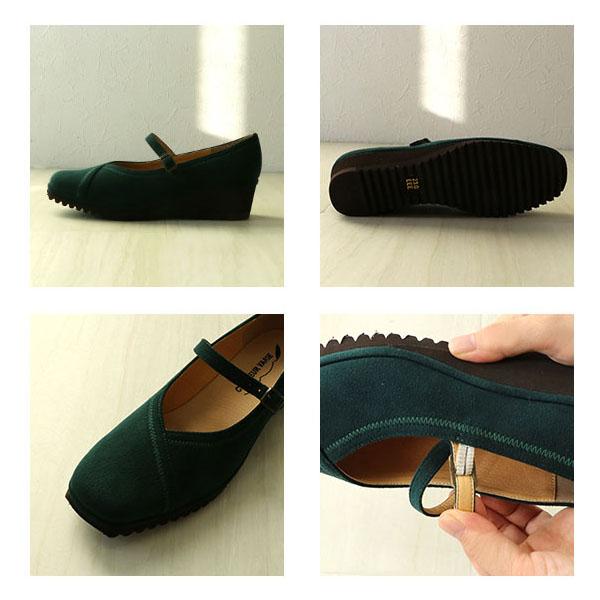 パンプス 走れる 痛くない 幅広 甲高 甲深 外反母趾 内反小趾 3E ゆったり ストラップ クッション 歩きやすい 疲れにくい 楽 No.274287 セール ※交換返品不可 | COULEUR VARIE | 12