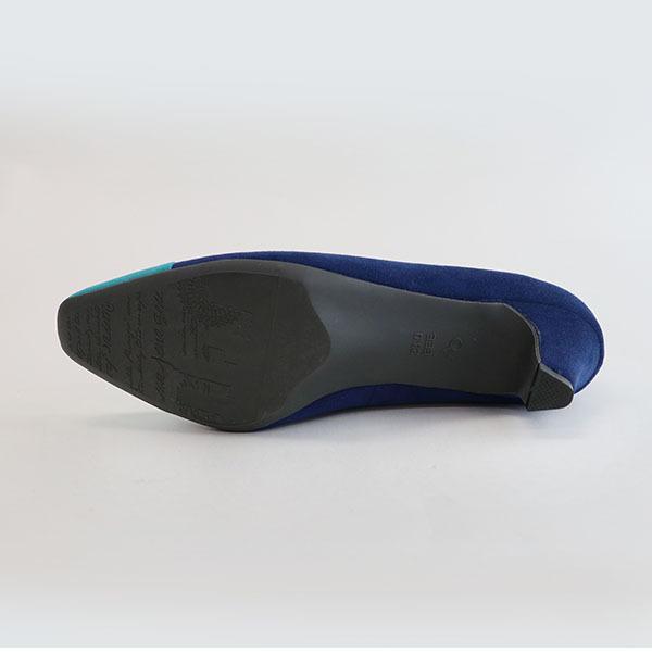 パンプス elevage エルバージュ スクエアトゥ 3E 洗える ノンストレス 再生素材 エコレザー 痛くない ブランド 外反母趾 ヒール 幅広 274501※返品・交換不可 |  | 07