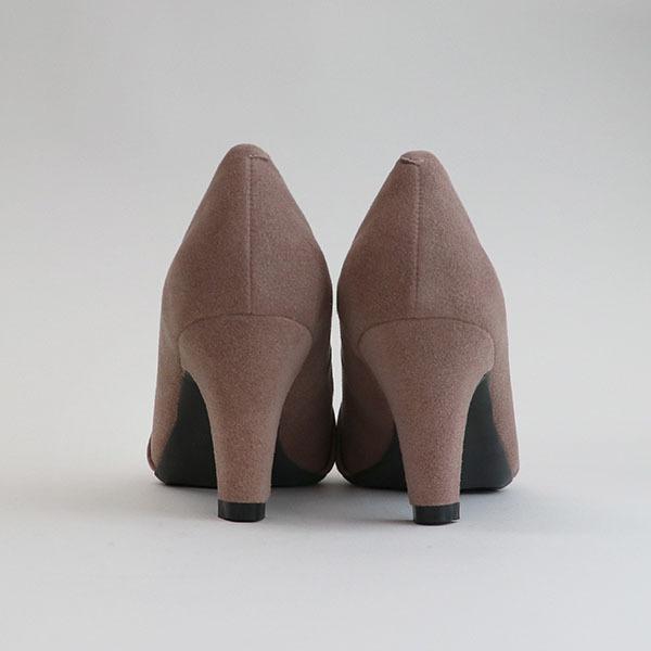 elevageエルバージュ 東レウルトラスエードを使用した初シューズブランド 3e 幅広 ヒール タッセル ローファー パンプス 274502※返品・交換不可 |  | 02