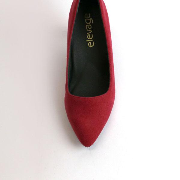 elevageエルバージュ 東レウルトラスエードを使用した初シューズブランド 3e  幅広 ヒール パンプス オフィス 通勤  結婚式 フォーマル 274503※返品・交換不可 |  | 03