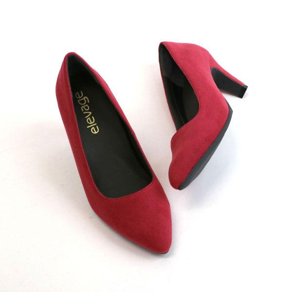 elevageエルバージュ 東レウルトラスエードを使用した初シューズブランド 3e  幅広 ヒール パンプス オフィス 通勤  結婚式 フォーマル 274503※返品・交換不可 |  | 04