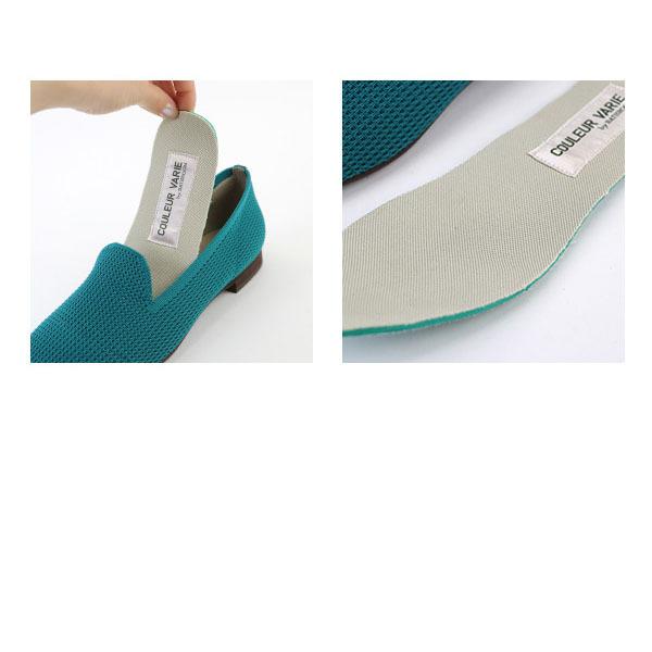 オペラシューズ フラット スリッポン ニット 3E幅 幅広 ぺたんこ ローヒール レディース 甲高 甲深 外反母趾 クロールバリエ No.278230 セール※交換返品不可 | COULEUR VARIE | 09