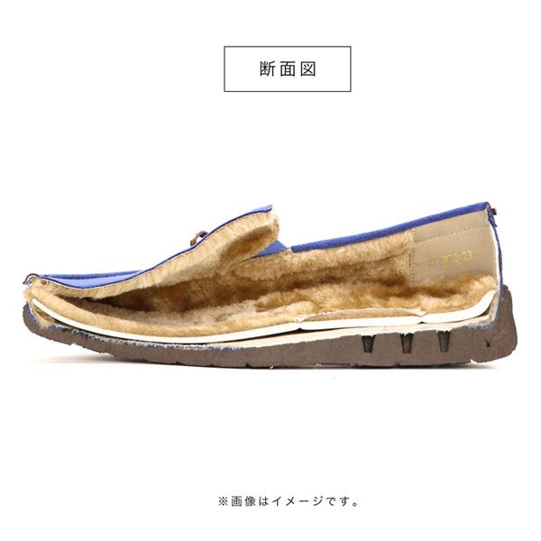 モカシン レディース 3E 内ボア 幅広 甲高 3E 外反母趾 内反小趾 カジュアル リボン 痛くない ローヒール 278282 クロールバリエ セール ※交換返品不可 | COULEUR VARIE | 13