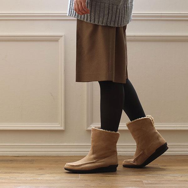 ショートブーツ ボア 2way クロールバリエ  洗える レディース シンプル 旅行 カジュアル 防寒  No.278285 クロールバリエ セール ※交換返品不可 | COULEUR VARIE | 04