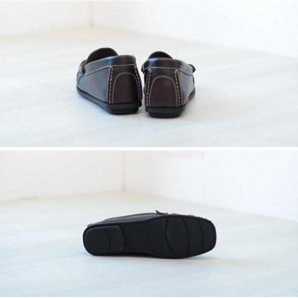 ローファー レディース 履きやすい 甲高 幅広 外反母趾 内反小趾 柔らか 大きいサイズ 小さいサイズ マニッシュ バスクラフト No.278880 セール ※交換返品不可 |  | 02