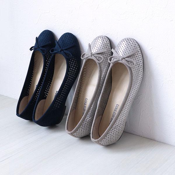 リボン バレエパンプス 痛くない 幅広 甲高 ローヒール フラットヒール 歩きやすい 外反母趾 内反小趾 大きいサイズ 小さいサイズ 素足 ぺたんこ 履きやすい 22c | COULEUR VARIE | 01