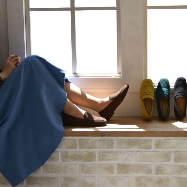 ローファー ことりっぷコラボ 3E 幅広 甲高 甲深 外反母趾 痛くない 柔らかい 旅行 楽 スクエアトゥ クロールバリエ No.351282 SALE セール 交換返品不可 | COULEUR VARIE | 03