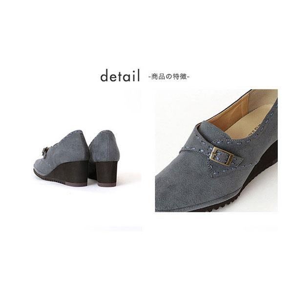 モンクストラップ ステッチ 軽い 走れる 痛くない クッション 歩きやすい カジュアル きれいめ オフィス 参観日 No.374283 クロールバリエ※返品・交換不可 | COULEUR VARIE | 04