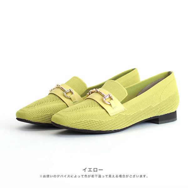 ニット ローファー レディース 外反母趾 内反小趾 幅広 甲高 甲深 3E 楽 疲れない オフィス 旅行 クロールバリエ No.378231 セール ※交換返品不可 | COULEUR VARIE | 03