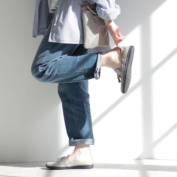 スリッポン タッセル フラットシューズ かかとゴム リラックス 旅行 疲れにくい 楽 痛くない 抗菌 防臭クロールバリエ No.378232 セール ※交換返品不可 | COULEUR VARIE | 05