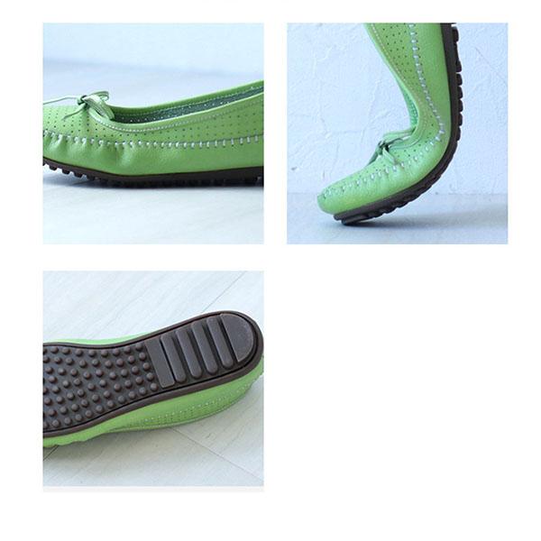 バレエシューズ モカシン ぺたんこ パンプス 痛くない 幅広 柔らかい フラットシューズ リボン カジュアル バスクラフト No.378830 セール SALE 交換返品不可 |  | 06