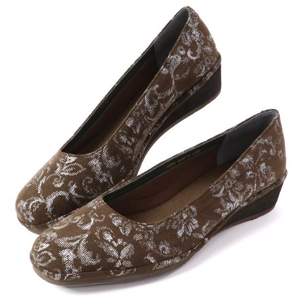 パンプス ローヒール 軽量  レディース 女性用 軽い ブランド クロールバリエ 靴底 COULEUR VARIE No.385n※返品・交換不可 | COULEUR VARIE | 05