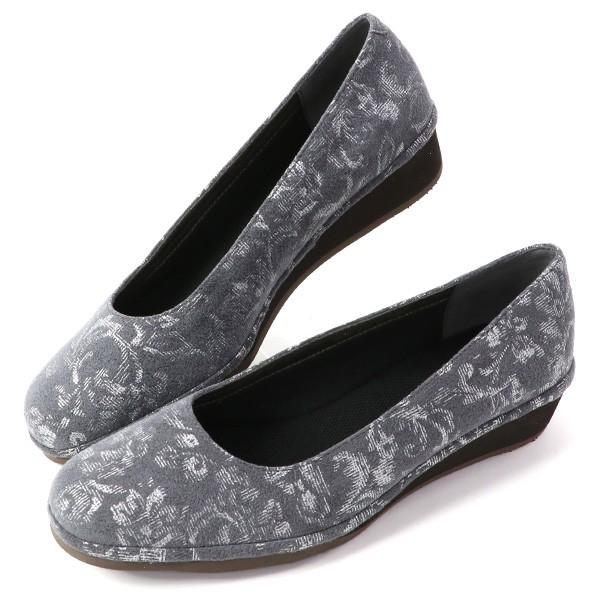 パンプス ローヒール 軽量  レディース 女性用 軽い ブランド クロールバリエ 靴底 COULEUR VARIE No.385n※返品・交換不可 | COULEUR VARIE | 06