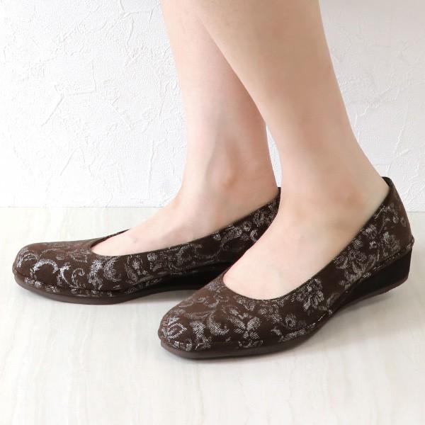 パンプス ローヒール 軽量  レディース 女性用 軽い ブランド クロールバリエ 靴底 COULEUR VARIE No.385n※返品・交換不可 | COULEUR VARIE | 07