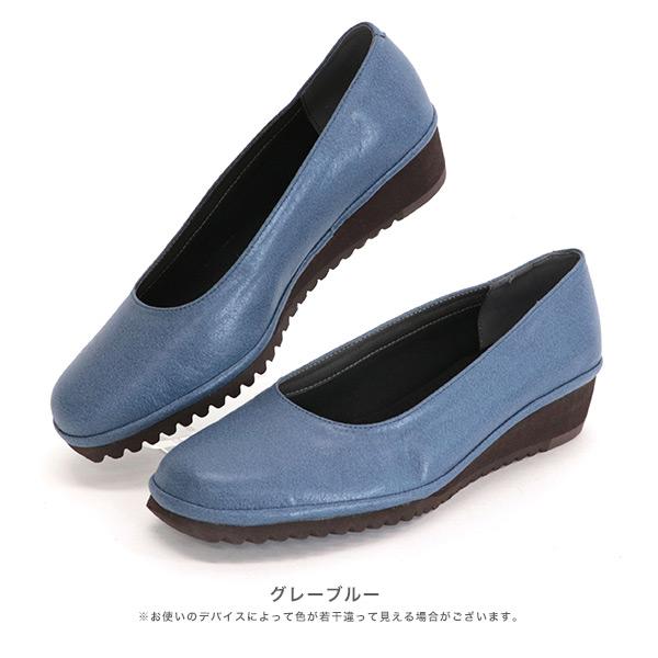 パンプス 洗える 履きやすい 靴 痛くない 外反母趾 内反小趾 3E幅 幅広 甲高 大きいサイズ 小さいサイズ 軽い レディース  履きやすい No.385NU クロールバリエ | COULEUR VARIE | 12