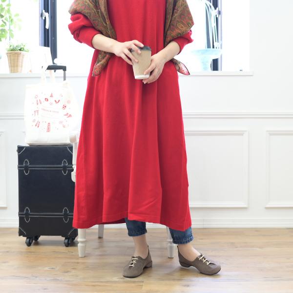 オブリークトゥ レースアップ スリッポン つま先ゆったり 痛くない 3E 3e幅 カジュアル 幅広 甲高 外反母趾 内反小趾 シンプル No.429232c クロールバリエ | COULEUR VARIE | 05