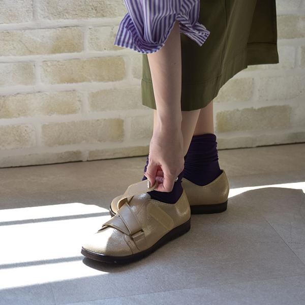 スニーカー ストラップ 甲高 幅広 外反母趾 レディース 3e 楽 疲れない 旅行 クロールバリエ No.429283 SALE セール※交換返品不可 | COULEUR VARIE | 02