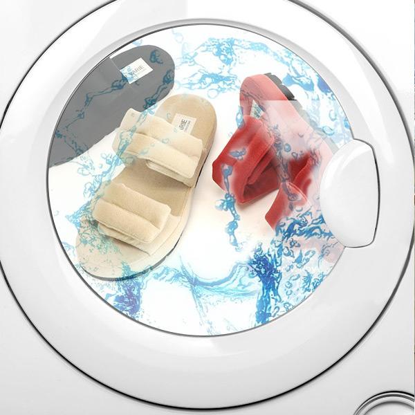 【洗える靴】ダブルベルトミュール サンダル パフベルト レディース 厚底 幅広 甲高 外反母趾 優しい   クロールバリエ No.435203※返品・交換不可 | COULEUR VARIE | 09