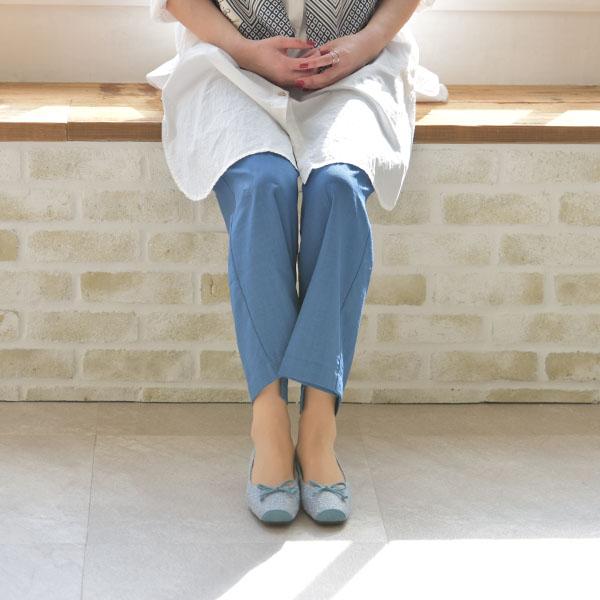 バレエシューズ パンプス スクエアトゥ リボン 幅広 甲高 3E 外反母趾 軽い No.444230C クロールバリエ SALE セール※交換返品不可 | COULEUR VARIE | 07