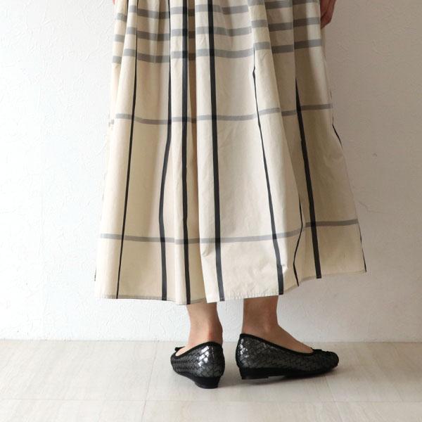 バレエシューズ パンプス スクエアトゥ 痛くない 幅広 甲高 ゆったり 素足 25cm 3E 旅行 外反母趾 優しい 軽い リボン ローヒール No.444230M クロールバリエ | COULEUR VARIE | 04