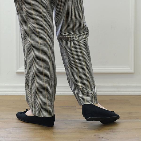 バレエシューズ パンプス スクエアトゥ 痛くない 幅広 甲高 ゆったり 21.5cm 25cm 3E 旅行 外反母趾 優しい リボン 大きいサイズ No.444230N クロールバリエ | COULEUR VARIE | 07