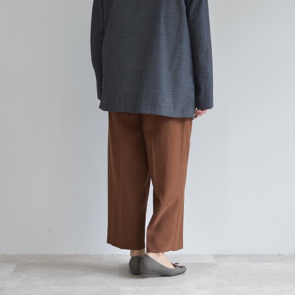 バレエシューズ パンプス リボン 痛くない 幅広 甲高 ゆったり 3E ツイード No.444230T クロールバリエ SALE セール 交換返品不可 | COULEUR VARIE | 03