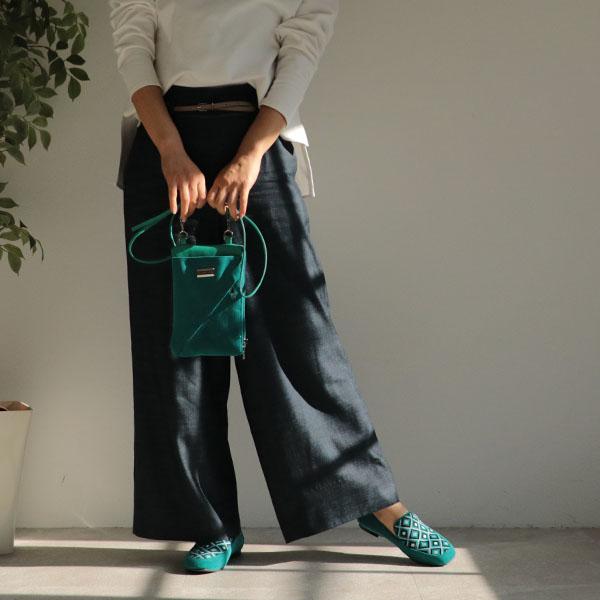 レディース ローファー  3E幅 ゆったり ニット 幅広 甲高 外反母趾 内反小趾 歩きやすい カラフル レトロ クロールバリエ No.451230 セール ※交換返品不可 | COULEUR VARIE | 03