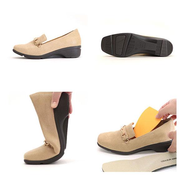 オペラシューズ レディース 履きやすい 甲高 幅広 外反母趾 内反小趾 3E幅 柔らかい 2WAY 軽量 洗える クロールバリエ No.474230 セール ※交換返品不可 | COULEUR VARIE | 13