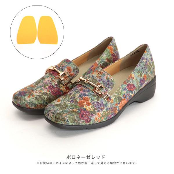 オペラシューズ レディース 履きやすい 甲高 幅広 外反母趾 内反小趾 3E幅 柔らかい 2WAY 軽量 洗える クロールバリエ No.474230 セール ※交換返品不可 | COULEUR VARIE | 19