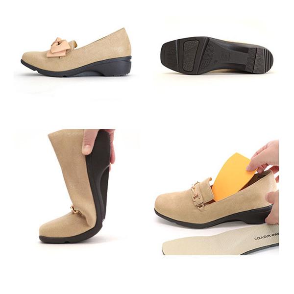 オペラシューズ レディース 履きやすい 甲高 幅広 外反母趾 内反小趾 3E幅 柔らかい 2WAY 軽量 洗える クロールバリエ No.474230E セール ※交換返品不可 | COULEUR VARIE | 10