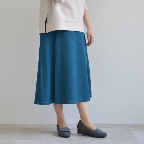 パンプス 甲ベルト ウェッジヒール 軽量 3E 幅広 甲高 外反母趾 疲れない クロールバリエ No.474280 SALE セール ※交換返品不可 | COULEUR VARIE | 04