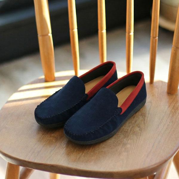 洗える靴 クロールバリエ モカシン ローファー レディース 柔らかい 歩きやすい 痛くない 疲れない カジュアル バイカラー カラフル 大きいサイズ No.474281 | COULEUR VARIE | 03