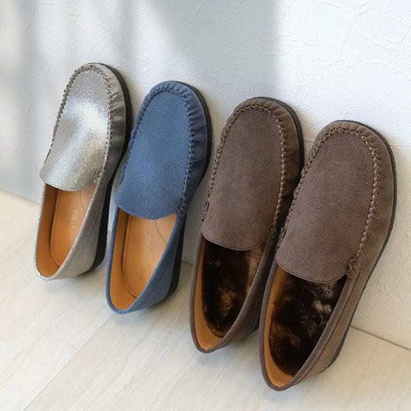 洗える靴 クロールバリエ モカシン ローファー レディース 柔らかい 歩きやすい 痛くない 疲れない ボア中敷き 秋 冬 春 カジュアル シンプル No.474281B | COULEUR VARIE | 03