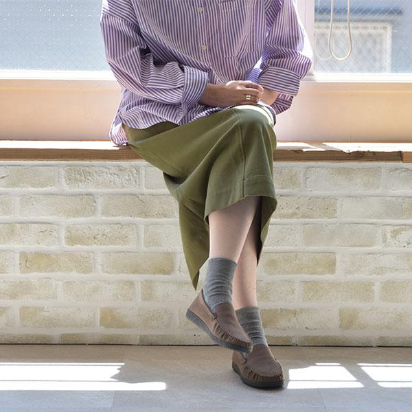 洗える靴 クロールバリエ モカシン ローファー レディース 柔らかい 歩きやすい 痛くない 疲れない ボア中敷き 秋 冬 春 カジュアル シンプル No.474281B | COULEUR VARIE | 05