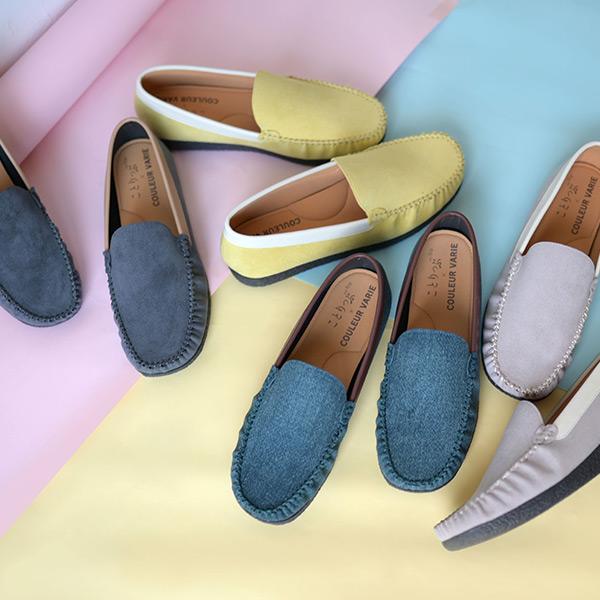 洗える靴 クロールバリエ モカシン ローファー ことりっぷコラボ レディース 柔らかい 歩きやすい 痛くない 疲れない 楽 カジュアル No.474281c クロールバリエ | COULEUR VARIE | 05