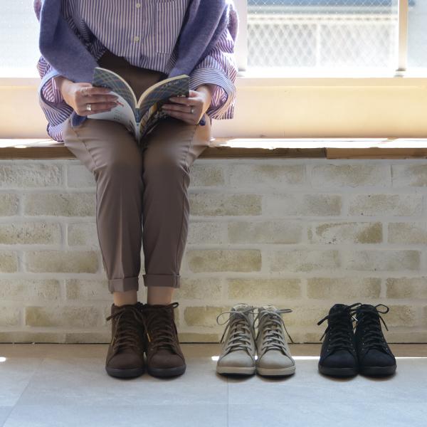 スニーカー  ハイカット レディース 3E 幅広 甲高 外反母趾 ファスナー 痛くない 柔らかい 旅行 No.474283c クロールバリエ セール ※交換返品不可 | COULEUR VARIE | 03