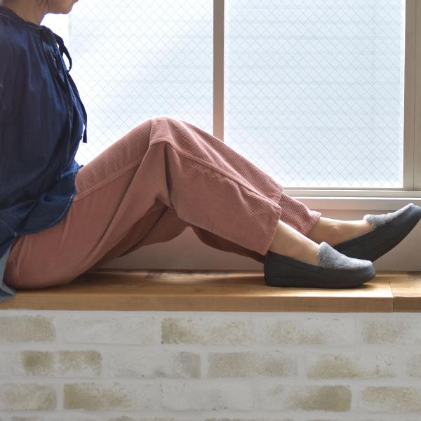 モカシン ファー レディース  旅行 靴 痛くない 洗える ぺたんこ フラットシューズ シンプル 柔らかい クロールバリエ No.474288 セール ※交換返品不可 | COULEUR VARIE | 04