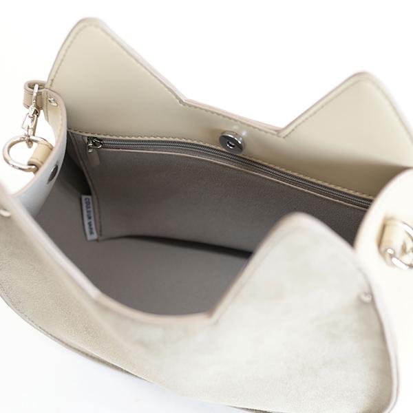 猫ショルダーバッグ ネコ ミニハンドバッグ お出かけに便利なマチ幅たっぷりミニバッグ ハンドバッグ ミニバッグ レディース 財布 携帯 クロールバリエ No.4761 | COULEUR VARIE | 10