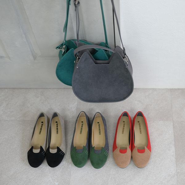 猫ショルダーバッグ ネコ ミニハンドバッグ お出かけに便利なマチ幅たっぷりミニバッグ ハンドバッグ ミニバッグ レディース 財布 携帯 クロールバリエ No.4761 | COULEUR VARIE | 01