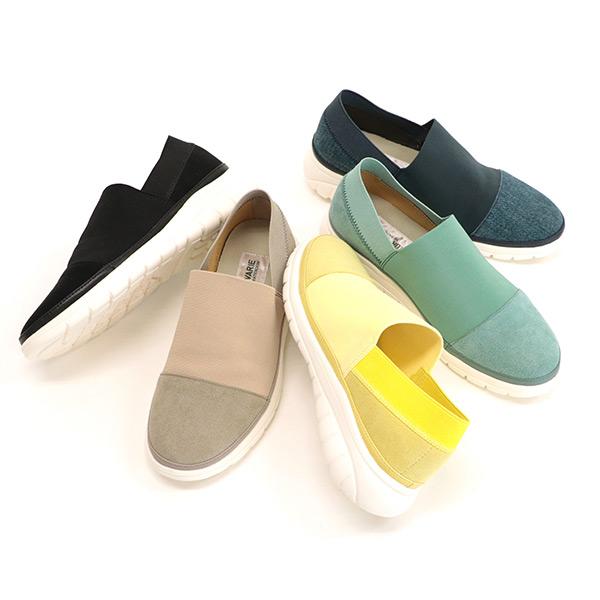 ニット スニーカー スリッポン 幅広 甲高 軽量 クロールバリエ 外反母趾 3E シンプル 歩きやすい No.478230 セール ※交換返品不可 | COULEUR VARIE | 01