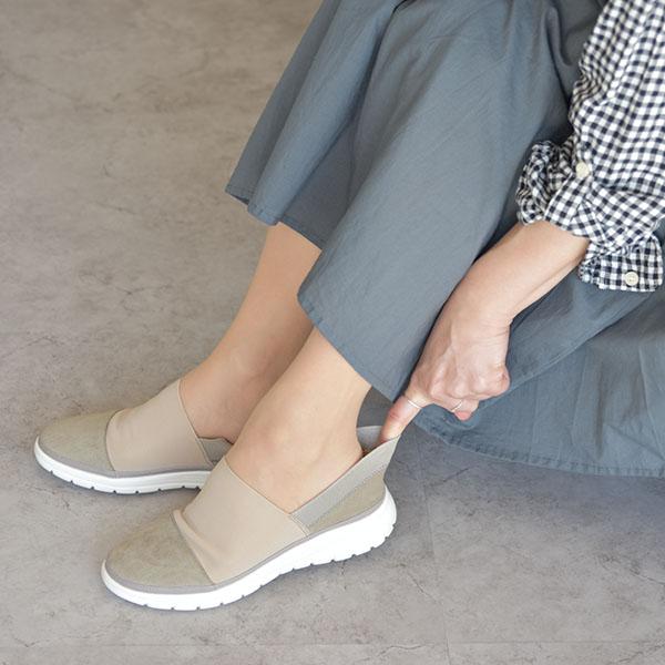 ニット スニーカー スリッポン 幅広 甲高 軽量 クロールバリエ 外反母趾 3E シンプル 歩きやすい No.478230 セール ※交換返品不可 | COULEUR VARIE | 05