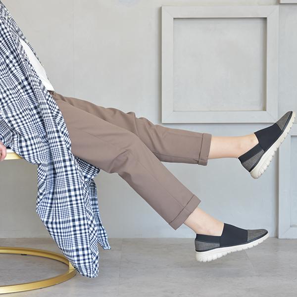 ニット スニーカー スリッポン 幅広 甲高 軽量 クロールバリエ 外反母趾 3E シンプル 歩きやすい No.478230C セール ※交換返品不可 | COULEUR VARIE | 07