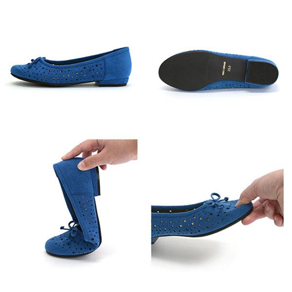 パンプス リボン 星 月 痛くない 幅広 ローヒール レディース 洗える 外反母趾 クロールバリエ No.544231 SALE セール 交換返品不可 | COULEUR VARIE | 11