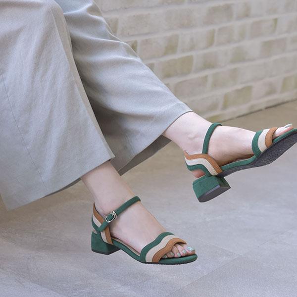 バックストラップ サンダル 痛くない シンプル きれいめ カジュアル リゾート 3e幅 幅広 甲高 外反母趾 No.544232 クロールバリエ セール ※交換返品不可 | COULEUR VARIE | 04