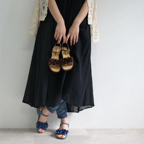 サンダル レディース  リボン 痛くない 3e幅 幅広 甲高 甲深 外反母趾 ウェッジヒール きれいめ カジュアル 夏 No.544233 クロールバリエ セール ※交換返品不可 | COULEUR VARIE | 03