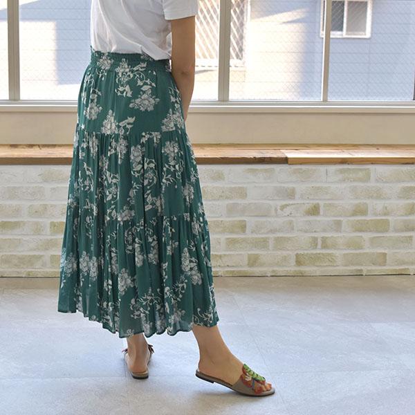 サンダル ミュール レディース ハイビスカス 靴 外反母趾 幅広 甲高 3e ぺたんこ カジュアル リゾート クロールバリエ No.544235 セール ※交換返品不可 | COULEUR VARIE | 03