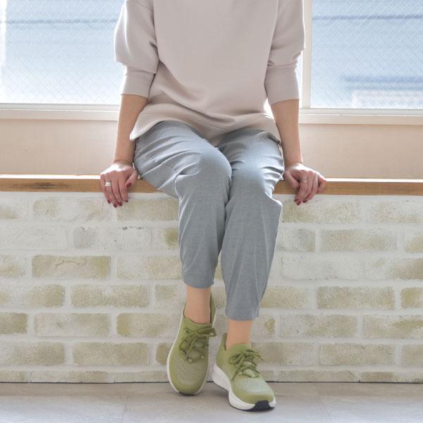 レイン スニーカー ニットスニーカー スリッポン レースアップ レディース 柔らかい 軽い 3E幅 幅広 甲高 外反母趾 撥水 オールウェザー 晴雨兼用 No.554101 | COULEUR VARIE | 10