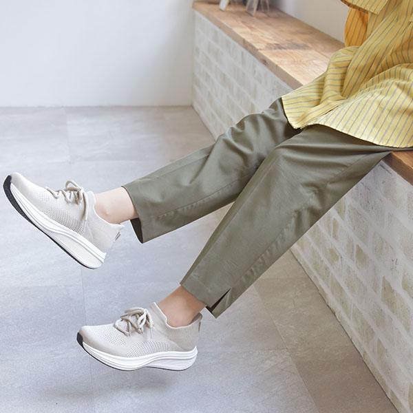 レイン スニーカー ニットスニーカー スリッポン レースアップ レディース 柔らかい 軽い 3E幅 幅広 甲高 外反母趾 撥水 オールウェザー 晴雨兼用 No.554101 | COULEUR VARIE | 07